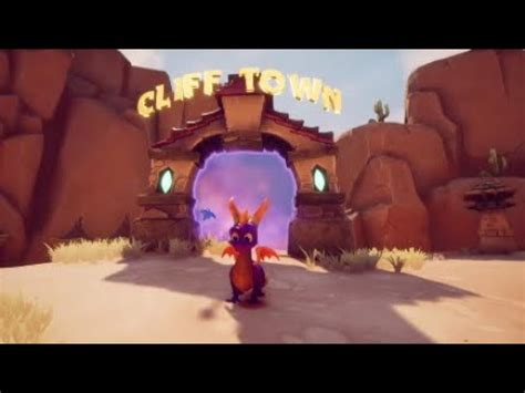 spryo cliff town metal box|spyro cliff town portal.